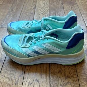 Adidas Adizero Boston 10 Blue Running Shoes